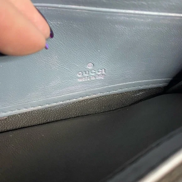 EUC Gucci Guccissima Long Wallet w/COA (Painted) - Picture 7 of 11